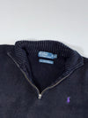 Polo by Ralph Lauren Quarter Zip Cotton Knit Sweater – (S)