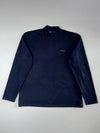 Fila Mock Neck Fleece Long Sleeve - Navy Blue (XL)