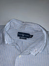 Ralph Lauren | Custom Fit Striped Shirt Blue (XL)
