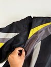 Vintage Yamaha Black Yellow Mesh Racing Jacket Padded (L)