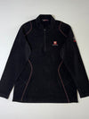 Black Yak Extreme Peak Half Zip Fleece Pullover – Black (M)