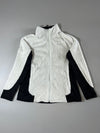 The North Face | White Black High Pile Fleece Zip Jacket (Women's) (XL)