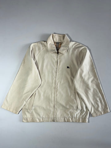 Burberry Nova Check Reversible Harrington Jacket – Beige/House Check (XL)