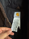 Carhartt | Brown Hooded Active Jacket | (XL/2XL)