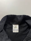 Adidas Vintage Black White Grey 3-Stripe Track Jacket Full Zip (XL)