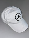 Mercedes-Benz F1 Cap – White Lewis Hamilton Edition (Adjustable)