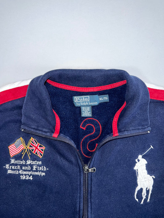 Polo Ralph Lauren | Big Pony Track & Field Heritage Zip Jacket (Xl/2Xl)