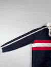 Vintage Polo Ralph Lauren Black Striped Rugby Shirt (2XL)