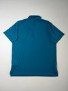 Adidas Golf Teal Blue Performance Polo T-Shirt (2XL)