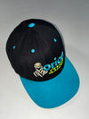 Orion MRC Dakar Rally Team Snapback – Black & Turquoise, Yupoong Classics (Adjustable)