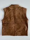 Vintage Premium Original Leather vest (L)