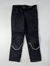 Vintage Heyberry Black Reflective Motorcycle Riding Pants Knee padded  (W:36)(L:41)