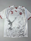 Puma Tunisia National Football Team Home Jersey #5 – White (2XL)