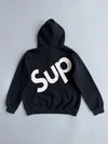 Supreme Box Logo Hoodie Black Vintage Made in USA (S/M)