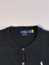 Polo Ralph Lauren Black Pima Cotton Cardigan – Women's (S)