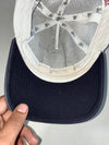 New York Yankees Embroidered Navy & White Mesh Trucker Cap – MLB (Adjustable)