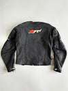MVD Racewear Vintage Perforated Leather Motorcycle Racing Reflate Jacket (M)