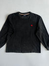 Burberry London Vintage Nova Check Collar Long Sleeve Tee (S)