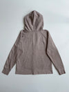 Gap | Heather Taupe Arch Logo Zip Hoodie | (M)