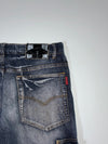 Sheng Yuehan Dark Wash Cargo Jeans (W:32|L:43)