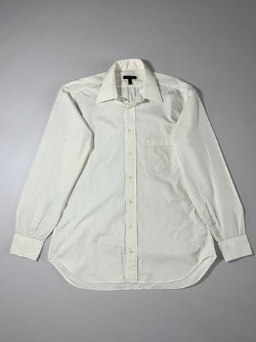 Burberry London | White Button-Up Shirt Made in USA (L)