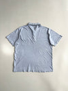 Burberry London | Grey Nova Check Trim Pocket Polo (XL)
