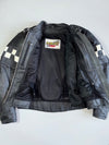 Vintage Joy Racket’s Premium Pure Leather Paded Racing Jacket (M)