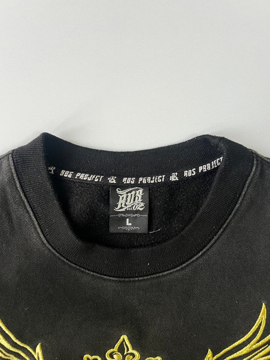 RDS Project | Limited Edition 071/150 Gold Crest Crewneck Sweatshirt (L)