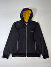 Carhartt Hooded Full-Zip Lightweight Work Jacket – Black/Yellow (L)