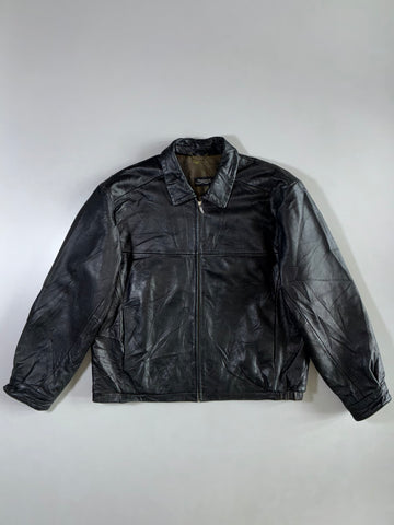 Burk’s Bay Premium Original Leather Jacket (XL)