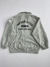 The North Face Sage Green Nylon Track Jacket(Xs)