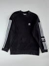 Adidas Originals 3-Stripe Sleeve Logo Sweatshirt Black (M)