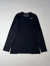 Nike Pro Dri-FIT Compression Long Sleeve Training Top – Black (L/XL)
