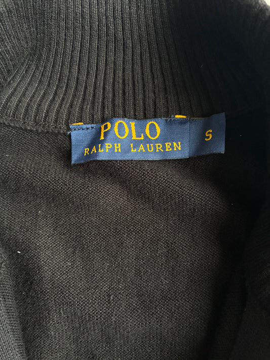 Polo Ralph Lauren Full-Zip Cardigan Sweater – Black (S)