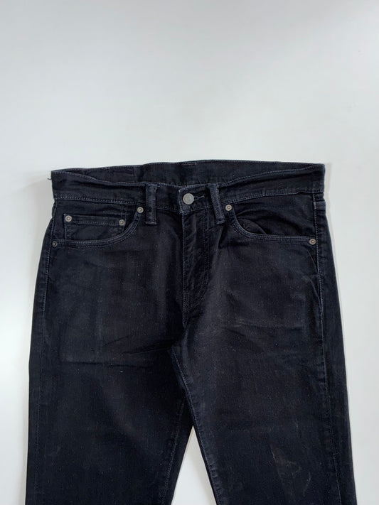 Vintage Levi’s 511 Black Slim Straight Jeans (W:32 |L:38)