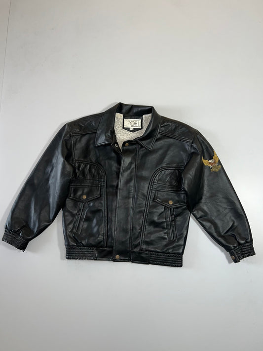 ZSuper Premium Vintage Leather Jacket (S/M)