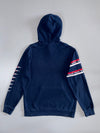 Reebok Classic Vector Tape Sleeve Pullover Hoodie Navy (L)