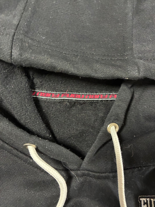 FUBU Athletics Chicago 55 Embroidered Pullover Hoodie – Black (XL)