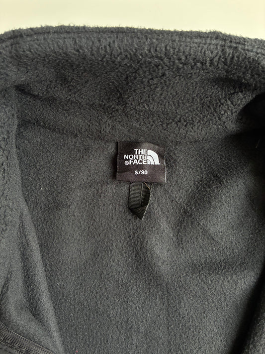 The North Face Black Fleece Zip Jacket – Sleeve Patch | (S)