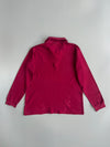 Lacoste Classic Pique Long Sleeve Polo Shirt Burgundy (L)