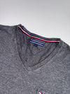 Tommy Hilfiger V-Neck Pocket T-Shirt Charcoal Grey (S)