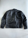 Alpine Star Original Pure Leather Motorcycle Racing Jacket (Paded) (2XL)