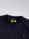 Polo Ralph Lauren Black Crew Neck Tee – Red Pony (L)