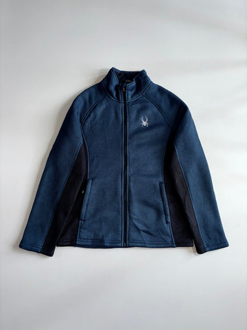Spyder Navy Fleece Full-Zip Jacket (M/L)