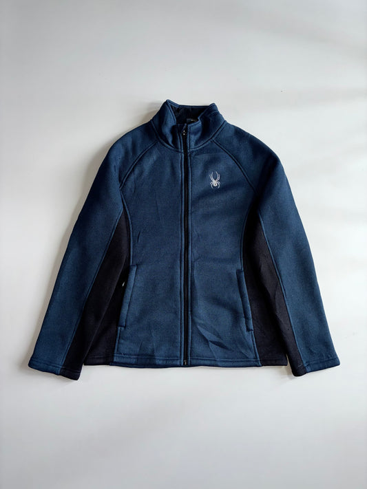 Spyder Navy Fleece Full-Zip Jacket (M/L)