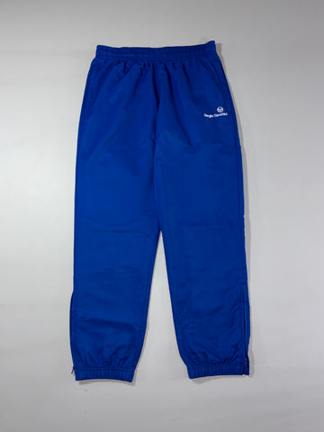 Sergio Tacchini Royal Blue Nylon Track Pants (W:31) (L:39)