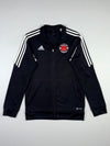 Adidas Pacersetter Soccer Club Aeroready 3-Stripes Track Jacket – Black (M)
