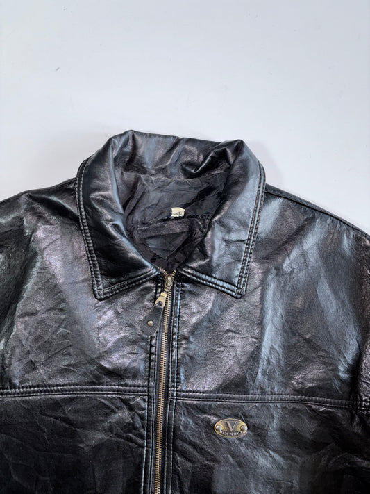 Vintage Premium Original Leather Jacket (2XL)