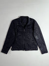 Calvin Klein Jeans CK One Padded Moto Jacket – Washed Black Women’s (XL)