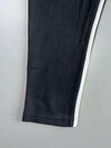 Adidas Black Sweatpants with White Side Stripes (W:30|L:38)